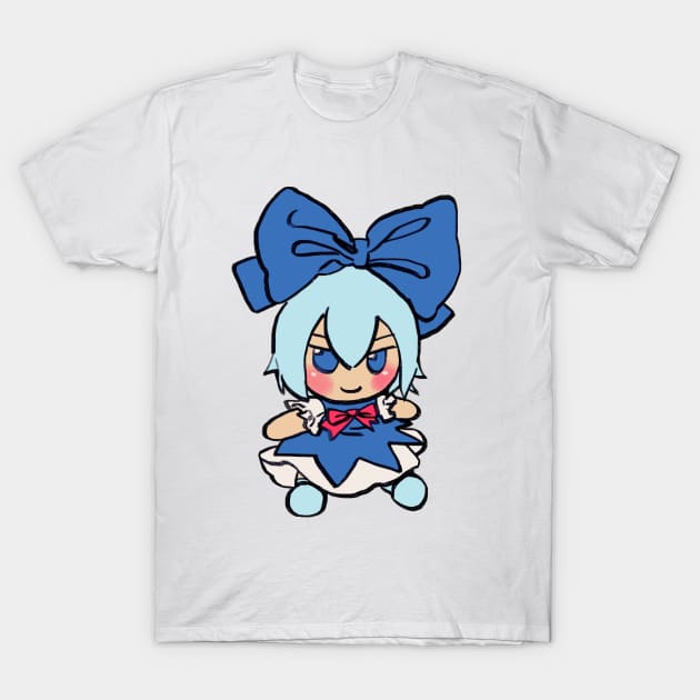 I draw that cirno fumo plush meme / touhou T-Shirt by mudwizard